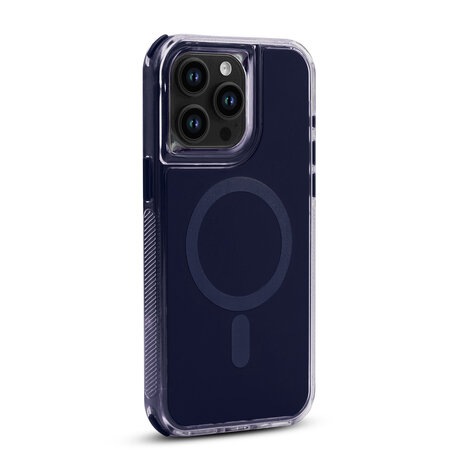 iPhone 16 Pro Max - Donker Blauw - Liquid MagSafe Armor Case