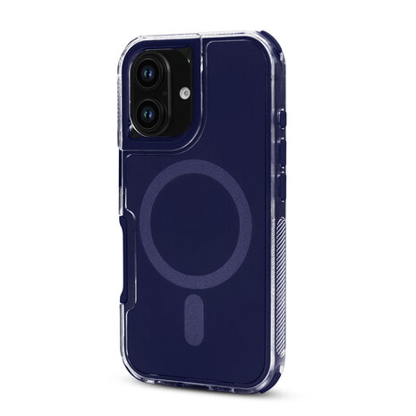 iPhone 16 Plus - Donker Blauw - Liquid MagSafe Armor Case