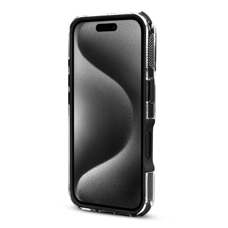 iPhone 16 - Zwart - Liquid MagSafe Armor Case