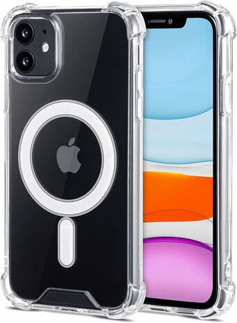 iPhone 11 Transparant - Magsafe Anti Shock
