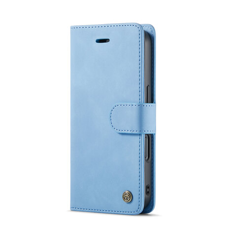 iPhone 16 - Sky Blue - 2 in 1 Book Case