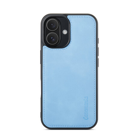 iPhone 16 - Sky Blue - 2 in 1 Book Case
