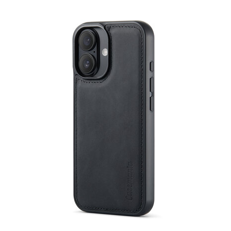 iPhone 16 - Charcoal Gray - 2 in 1 Book Case