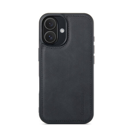 iPhone 16 - Charcoal Gray - 2 in 1 Book Case