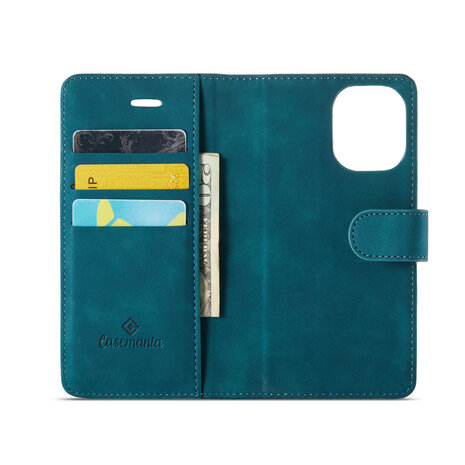 iPhone 16 - Emerald Green - 2 in 1 Book Case