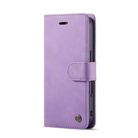 iPhone 16 - Bright Lila - 2 in 1 Book Case