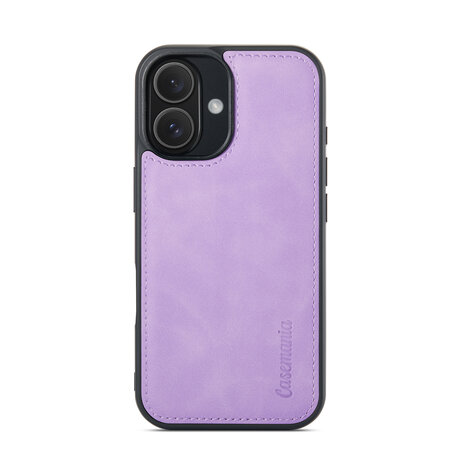 iPhone 16 - Bright Lila - 2 in 1 Book Case