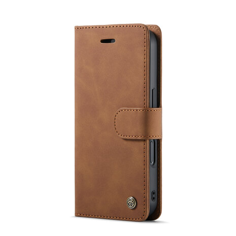 iPhone 16 - Sienna Brown - 2 in 1 Book Case