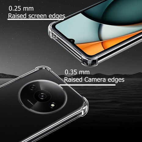 Redmi A3 - Anti Shock - Transparant