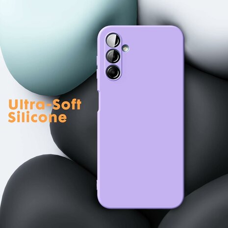Samsung A55 - Liquid Back Cover - Paars