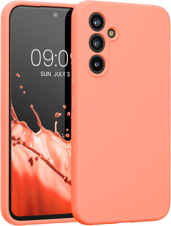 Samsung A55 Licht - Liquid Back Cover - Roze