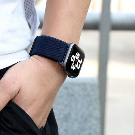 Hoco Fashion WA 04 Watch Bandje - Geschikt voor Watch - 38MM / 40MM / 41MM - Blauw