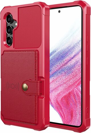 Samsung A14 Rood - RFID Back Cover