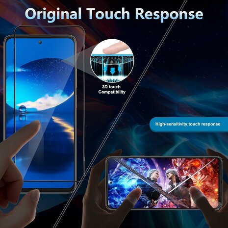 Oppo A80 - Full Glas - 2 Stuks