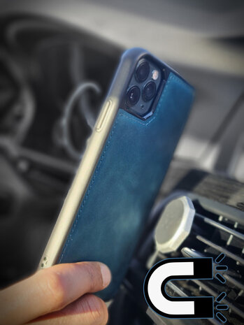 Samsung S21 FE Navy Blue - 2 in 1 Book Cover