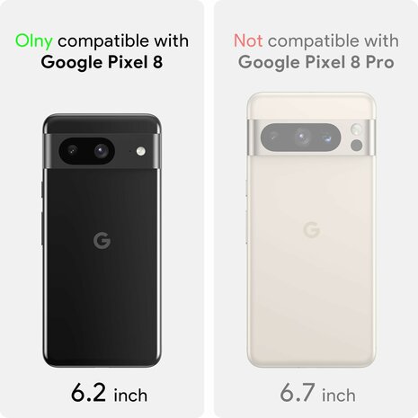 Pixel 8 - Anti Shock - Transparant
