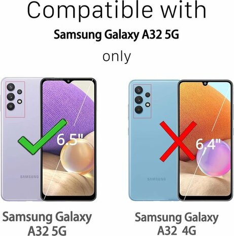 Samsung A32 5G - Back Cover - Vlinder