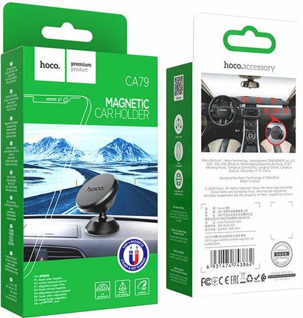 Hoco Magnetische Dashboard Telefoonhouder 4.5 tot 7 inch Smartphones