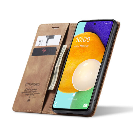 Samsung A71 Sienna Brown - Book Case