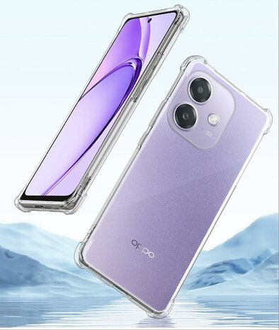 Oppo A40 / A40m / A60 5G - Anti-Shock - Transparant
