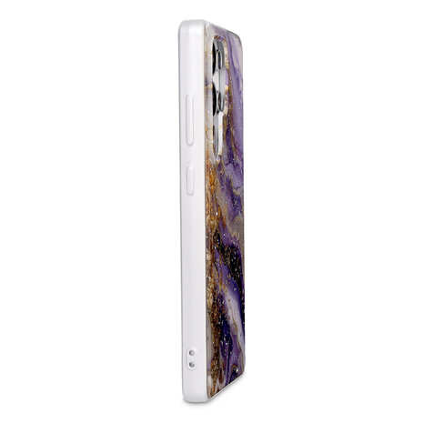 Samsung S25 Ultra - Paars - Marmer MagSafe Back Cover