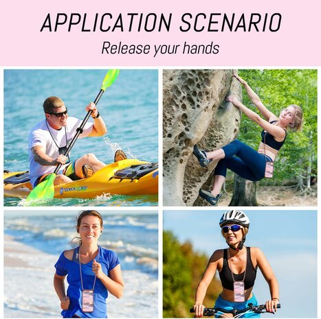 Samsung S23 Plus Zwart - TPU Back Cover met Koord