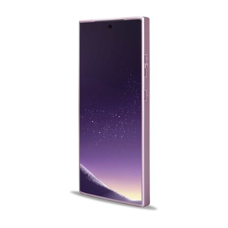 Samsung S24 Ultra Rood - MagSafe TPU Marmer