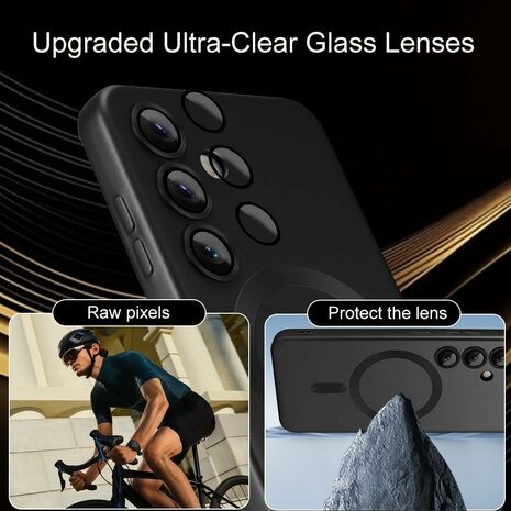 Samsung S25 - MagSafe Matte TPU - Zwart