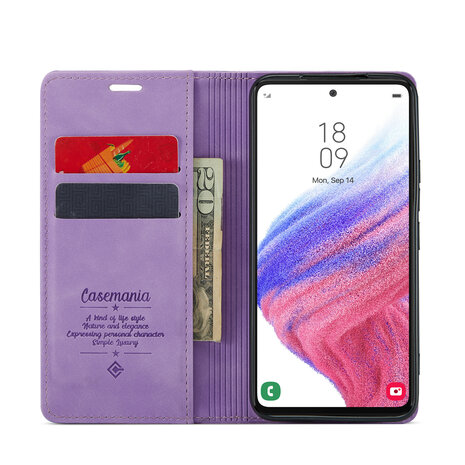 Samsung A23 5G Bright Lila - Book Case