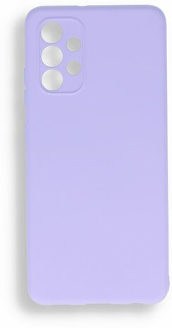 Samsung A72 - Siliconen Back Cover - Paars