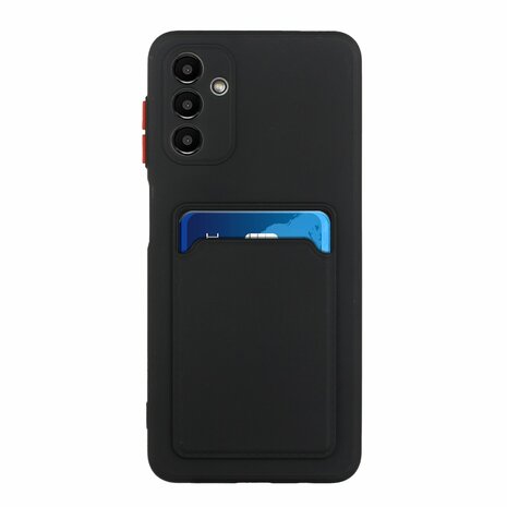 Samsung A54 - Back Cover met Kaarthouder - Zwart