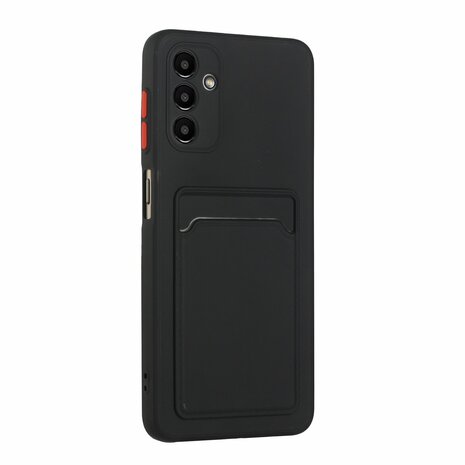 Samsung A54 - Back Cover met Kaarthouder - Zwart