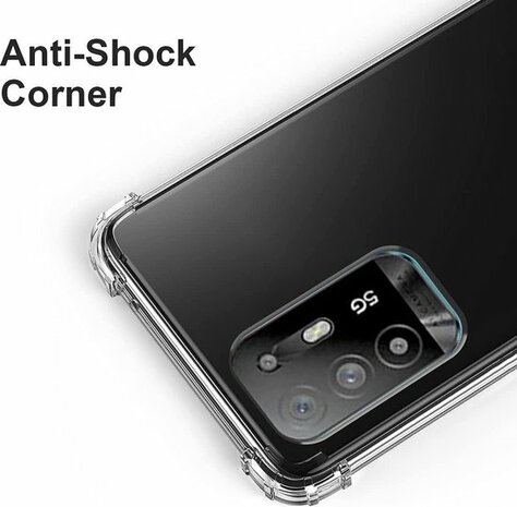 Oppo A94 5G - Anti Shock - Transparant
