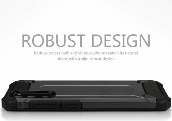 Samsung S20 FE Zwart - Armor Back Cover