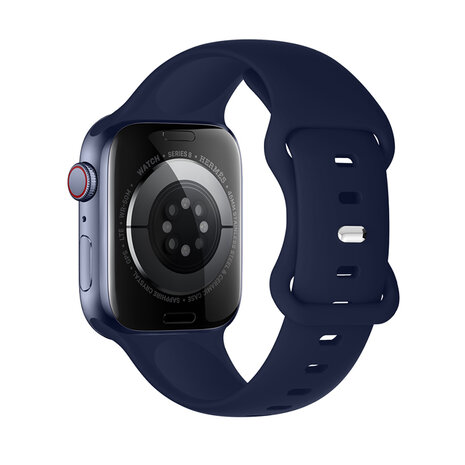 Hoco Flexible WA 15 Watch Bandje - Geschikt voor Watch - 38MM / 40MM / 41MM - Blauw