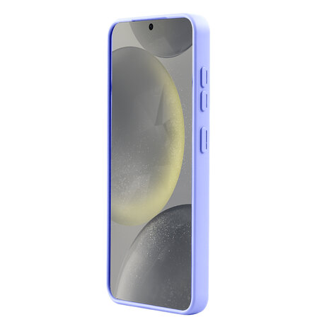 Samsung S25 - Paars - Camera Siliconen MagSafe Back Cover