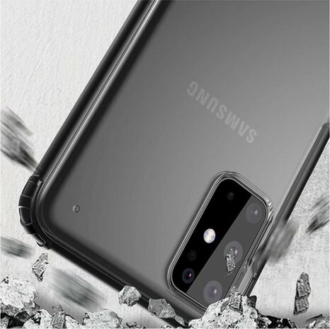 Samsung S20 Plus - Multi Protective Back Cover - Zwart