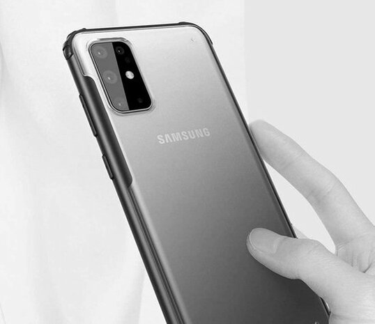 Samsung S20 Plus - Multi Protective Back Cover - Zwart