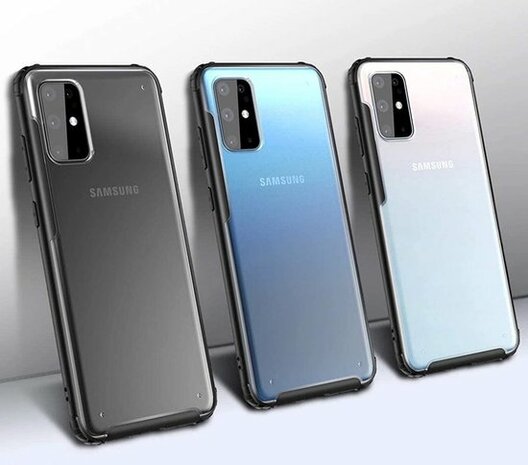 Samsung S20 Plus - Multi Protective Back Cover - Zwart