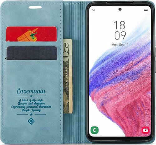 Oppo Reno 7 4G Aqua Blue - Book Case