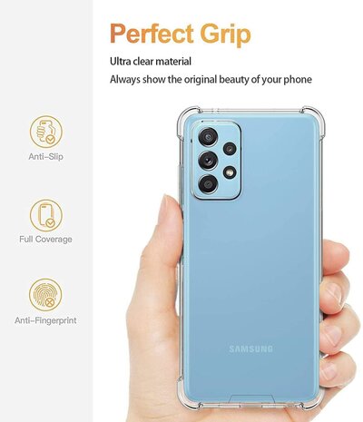 Samsung A23 - Anti Shock - Transparant