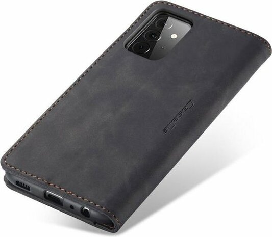 Samsung A72 Charcoal Gray - Book Case