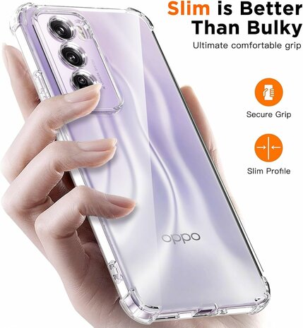 Reno 12 - Anti Shock TPU - Transparant