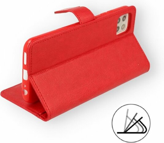 Oppo A16 &amp; A16S - Book Case - Rood