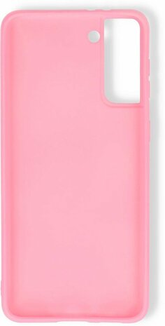 Samsung S21 Plus - Siliconen Back Cover - Roze