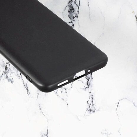 Find X3 Pro - Siliconen Back Cover - Zwart