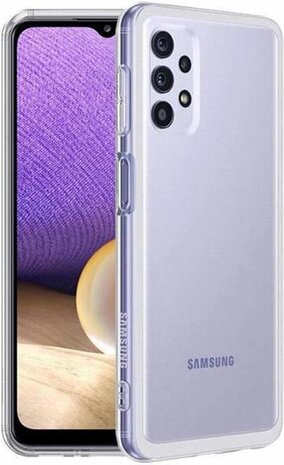 Samsung A32 4G - Siliconen Back Cover - Transparant