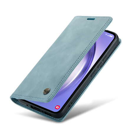 Oppo A98 Aqua Blue - Book Case