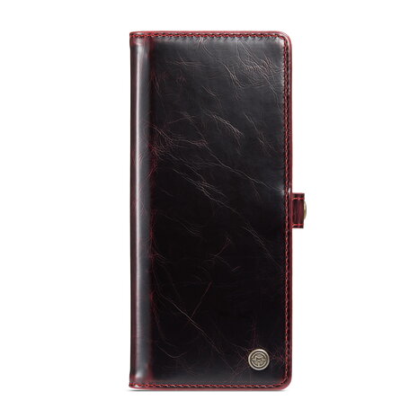 Samsung Z Fold 4 Rustiek Crimson Red - Book Case
