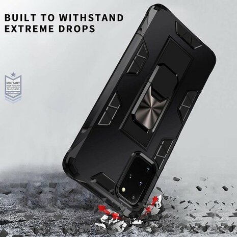 Samsung S20 Goud - Magnetic Kickstand Armor Case